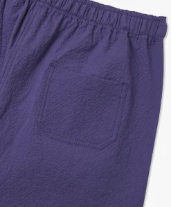 Howlin Magic Shorts - Purple Seersucker Sale