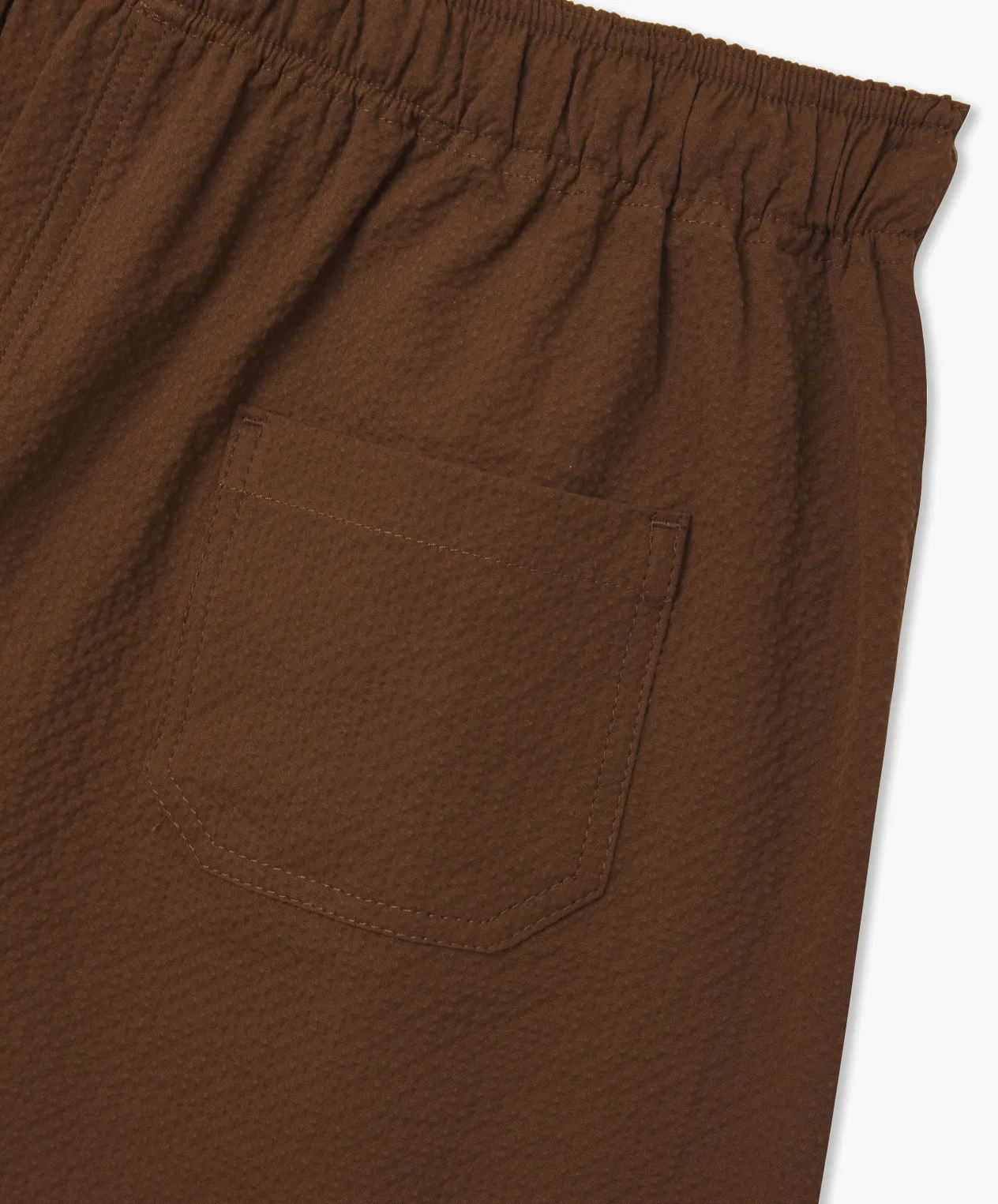 Howlin Magic Shorts - Walnut Seersucker Outlet