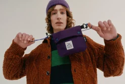 Howlin Music Note Bag - Water Repellent Nylon Purple Sale