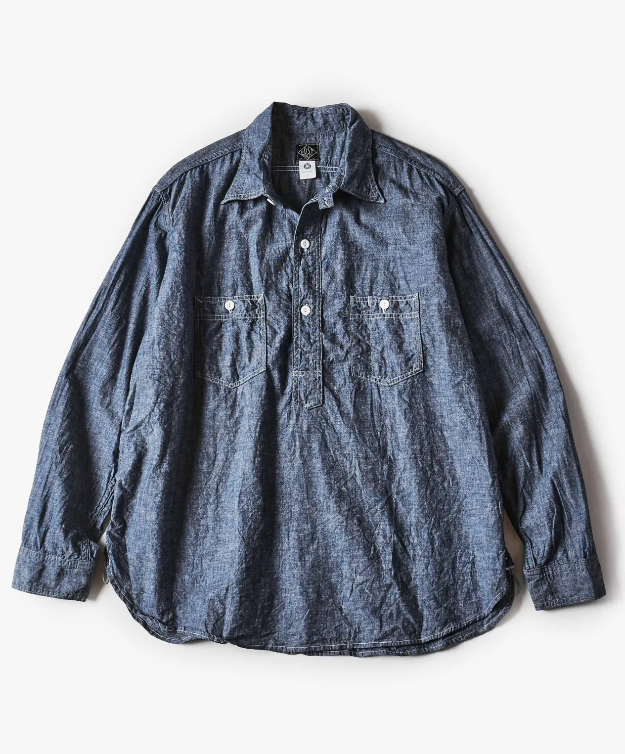 Post O'Alls No.2 Shirt - Indigo Clearance