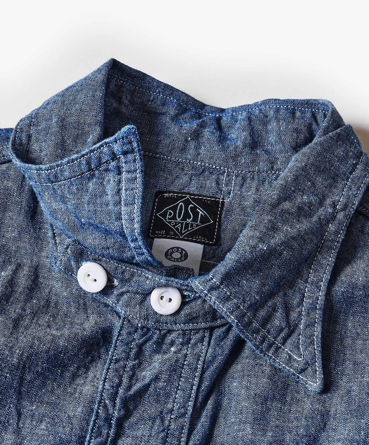Post O'Alls No.2 Shirt - Indigo Clearance