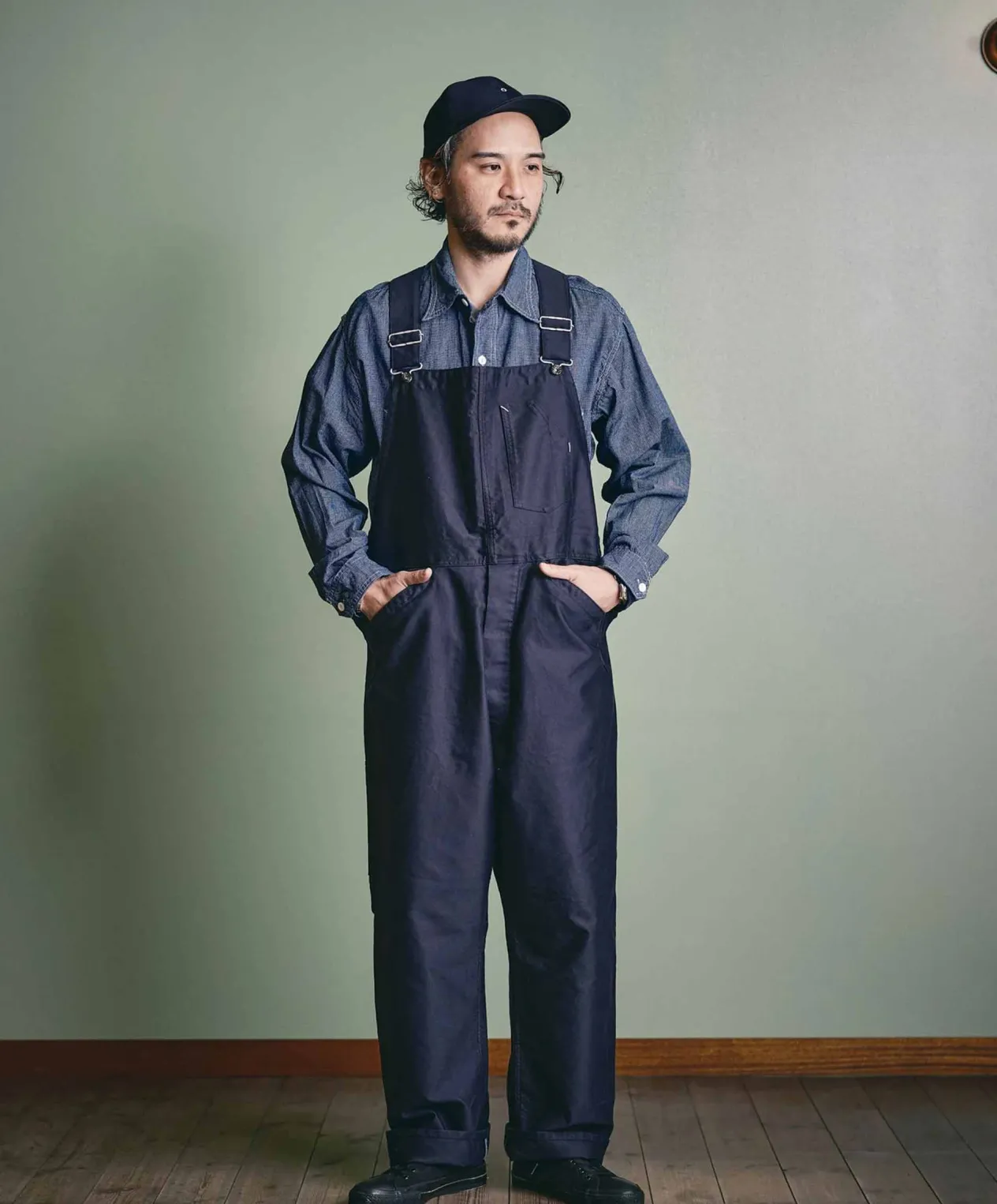 Post O'Alls No.2 Shirt - Indigo Clearance