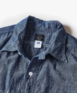 Post O'Alls No.2 Shirt - Indigo Clearance