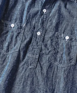 Post O'Alls No.2 Shirt - Indigo Clearance