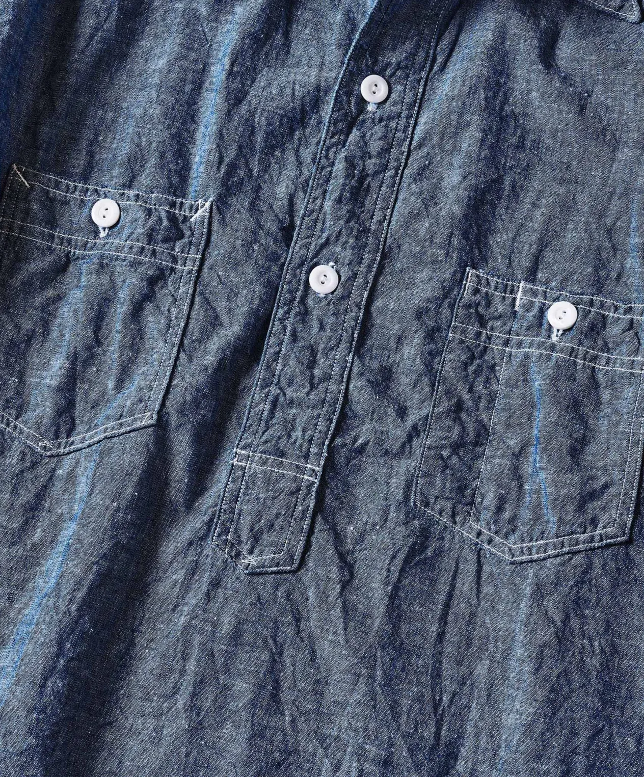 Post O'Alls No.2 Shirt - Indigo Clearance