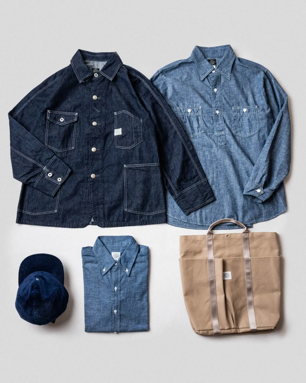 Post O'Alls No.2 Shirt - Indigo Clearance