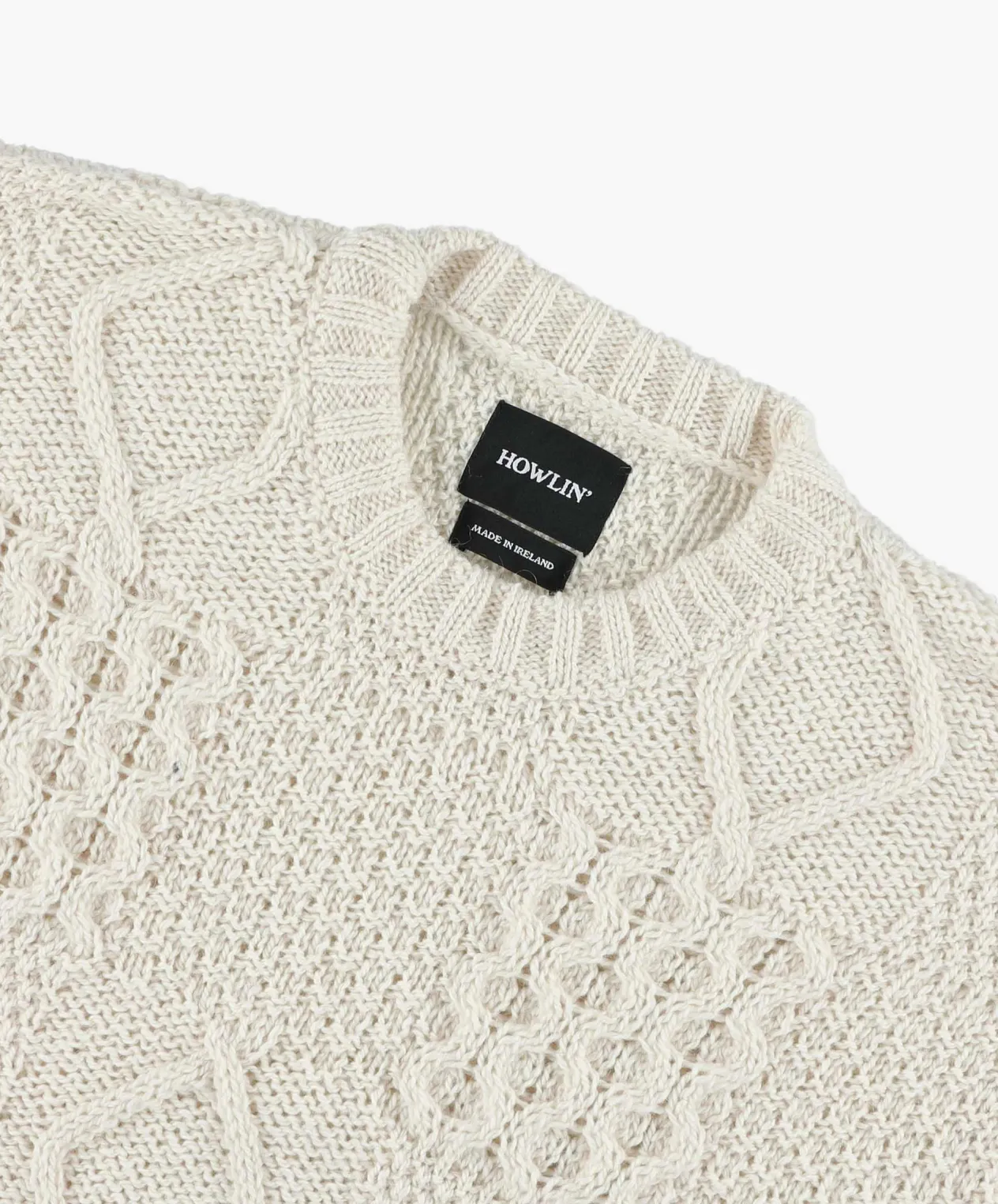 Howlin Patchwork Lover - Uni - Ecru Best Sale
