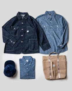 Post O'Alls POST BD2 Shirt - Indigo Discount