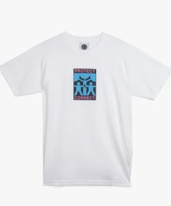 Good Morning Tapes Protect & Connect SS Tee - White Flash Sale