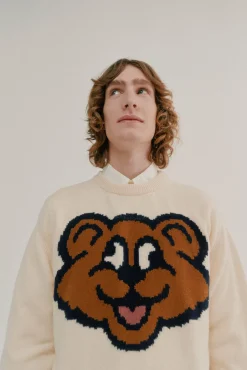 Howlin Real-Big-Shaggy Bear - Ecru Best