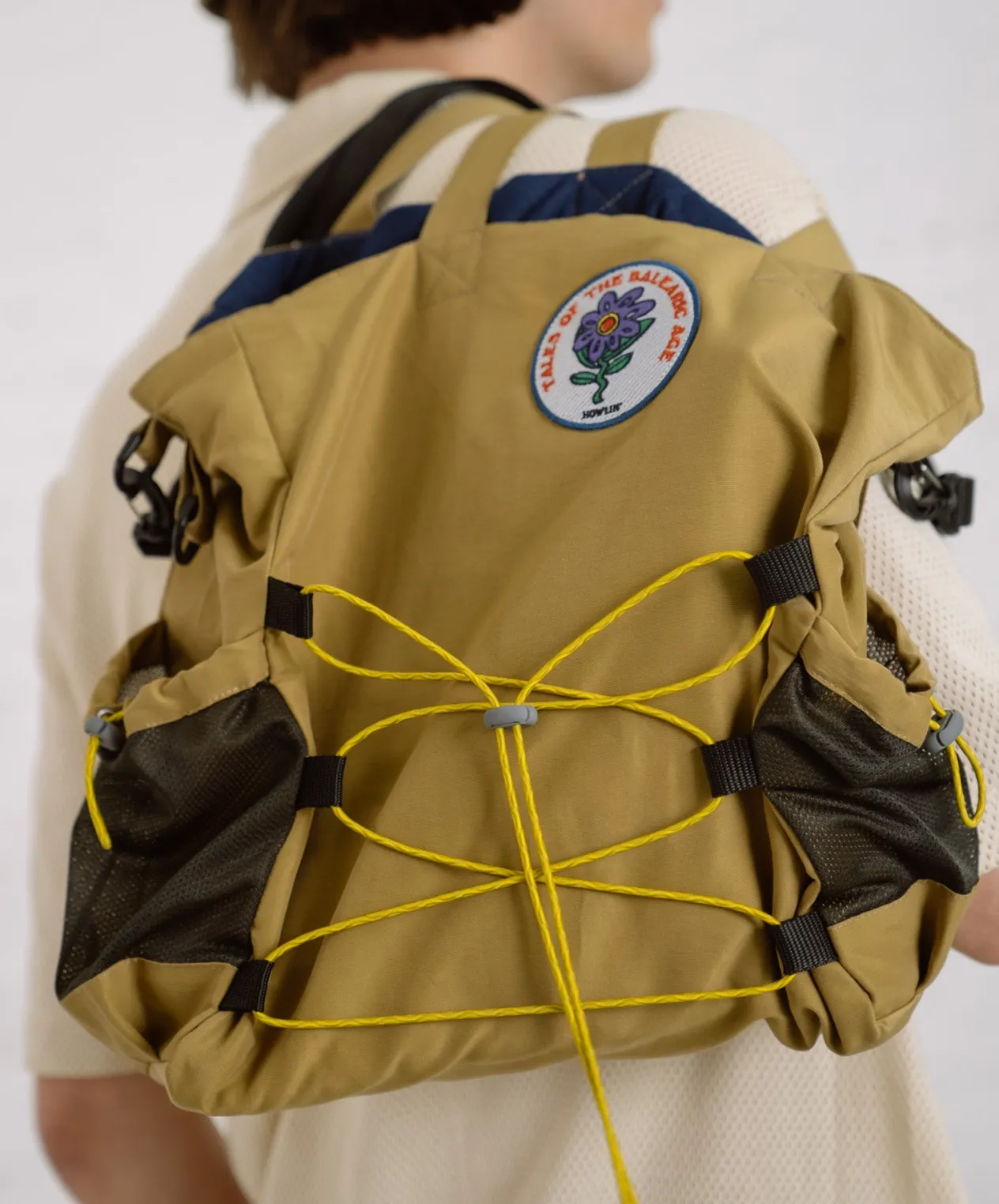 Howlin Record Bag Deluxe - Khaki Water Repellent Nylon Best
