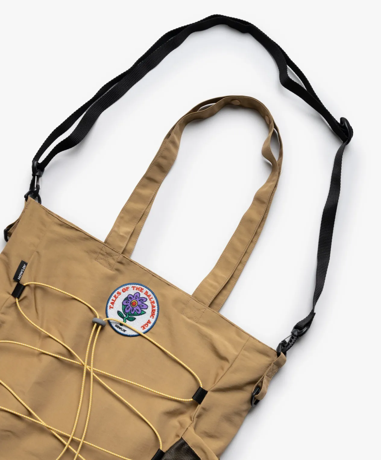 Howlin Record Bag Deluxe - Khaki Water Repellent Nylon Best