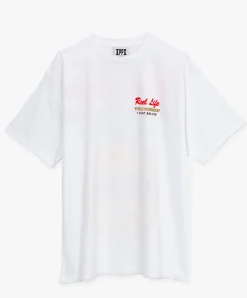 Public Possession Reel Life T-Shirt - White Best Sale
