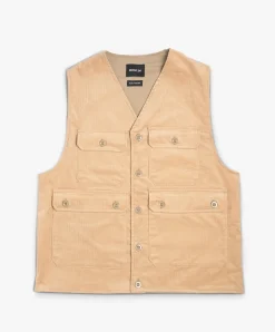 Howlin Seven Days Awake Vest - Sand Summer Corduroy Online