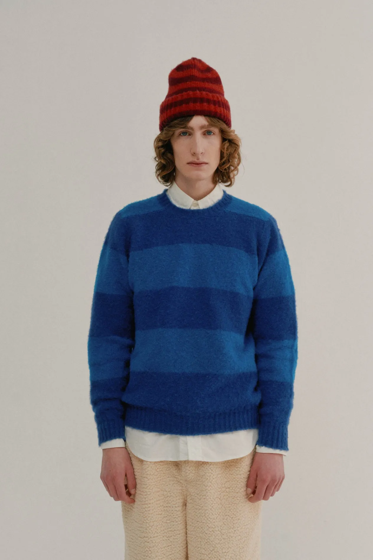 Howlin Shaggy Bear - Chunky Stripes - Sky Dream Best