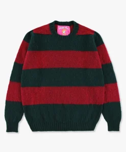 Howlin Shaggy Bear - Chunky Stripes - Cherry Hot