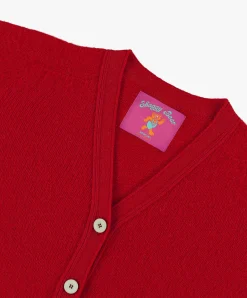 Howlin Shaggy Bear Cardigan - Flaming Red (Women) Best Sale