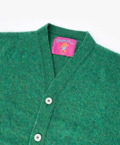 Howlin Shaggy Bear Cardigan - Greendream Hot