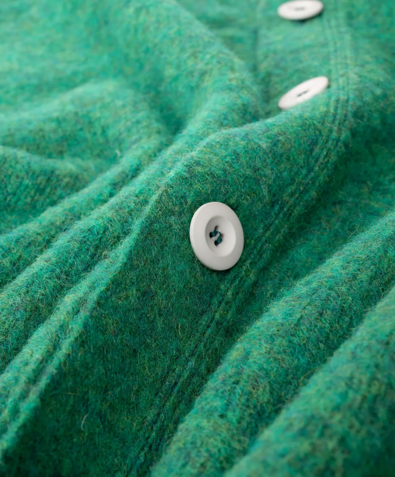 Howlin Shaggy Bear Cardigan - Greendream Hot