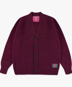 Howlin Shaggy Bear Cardigan - Wine Best Sale
