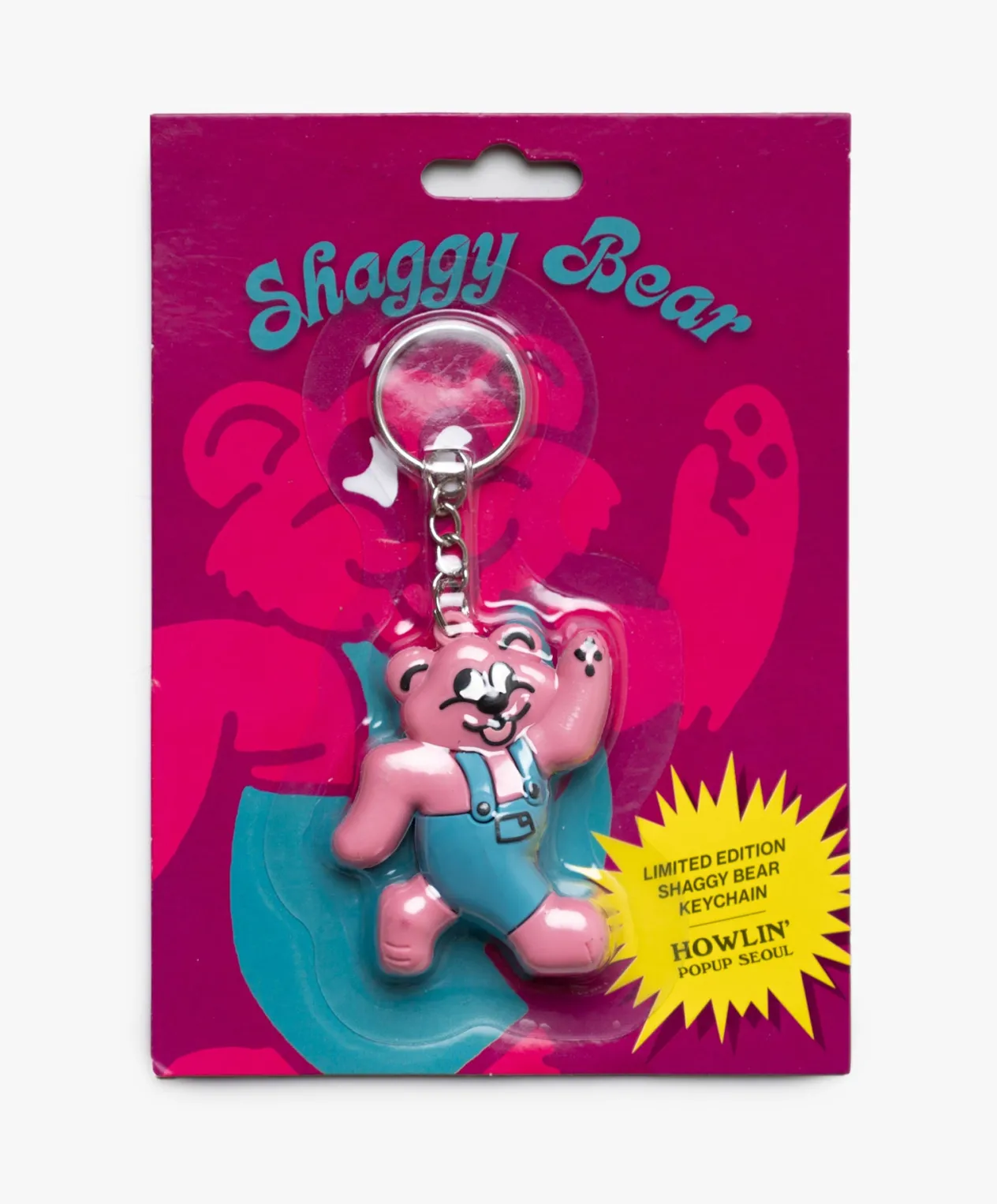 Howlin Shaggy Bear Keychain *Limited edition* Store