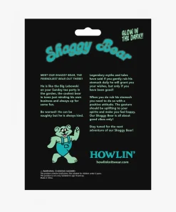 Howlin Shaggy Bear Keychain Glow In The Dark *Limited edition* Best Sale