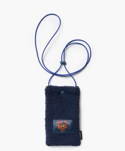 Howlin Shaggy Bear Pouch - Recycled Shearling Navy Sale