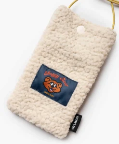 Howlin Shaggy Bear Pouch - Recycled Shearling Ecru Sale