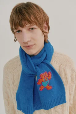 Howlin Shaggy Bear Scarf - Sky Dream Clearance