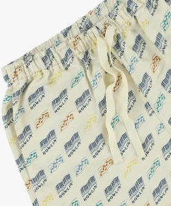 Howlin Smiling Shorts - Sand ' Piano Hemp Print Shop