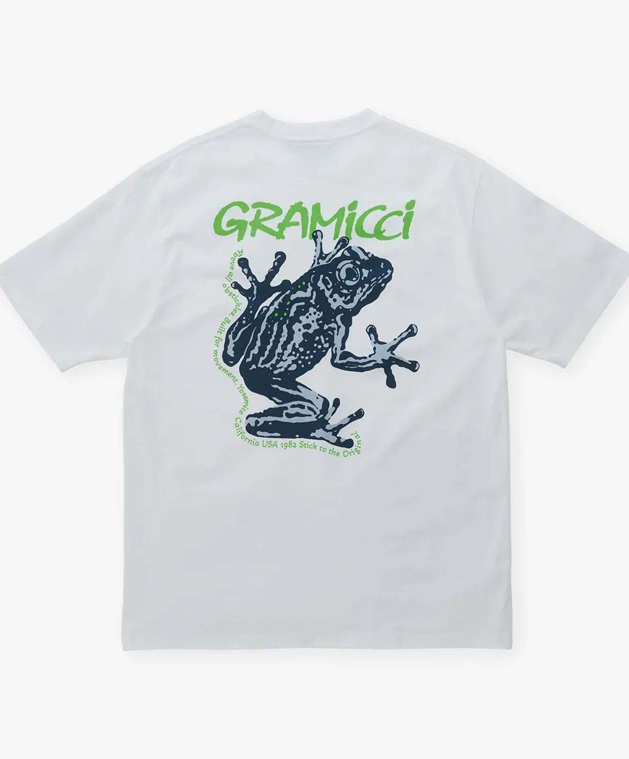 Gramicci Sticky Frog Tee - White Best