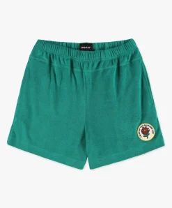 Howlin Towel Shorts Uni - Tales Of The Balearic Age - Green Bliss Fashion