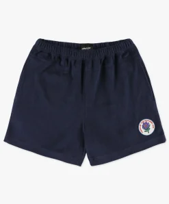 Howlin Towel Shorts Uni - Tales Of The Balearic Age - Navy Cheap