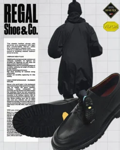 REGAL SHOE & CO U-Tip GTX - Black Embossed Discount