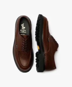 REGAL SHOE & CO U-Tip GTX - Dark Brown Embossed New