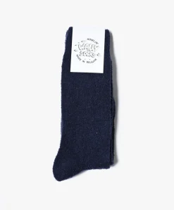 Howlin Wally Socks - Blue Hot