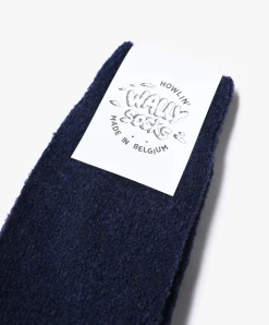 Howlin Wally Socks - Blue Hot