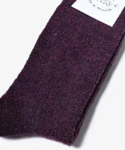 Howlin Wally Socks - Purple Outlet